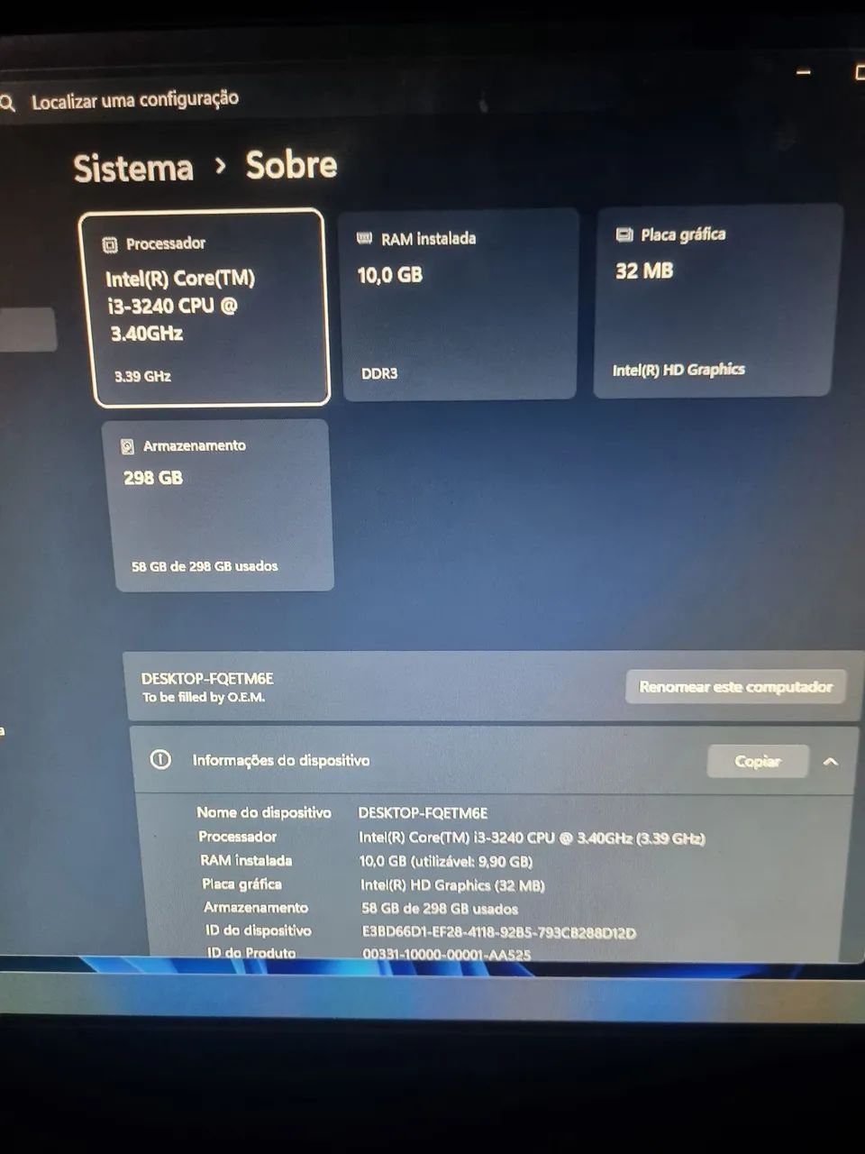 PC COMPLETO i3 3ª 10GB RAM 320GB armaz + brindes - Foto 2