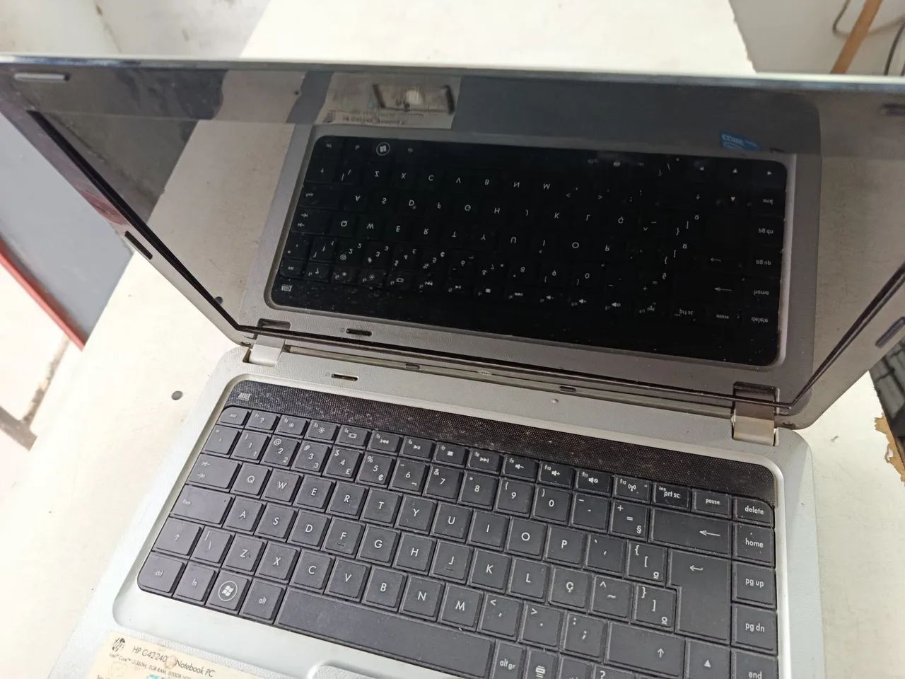 Notebook HP G42 ( tela branca) - Foto 4