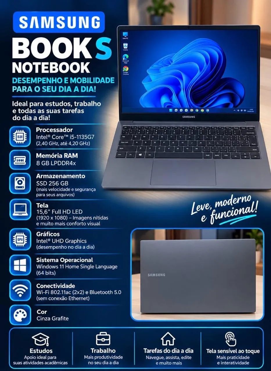 Notebook Galaxy book S