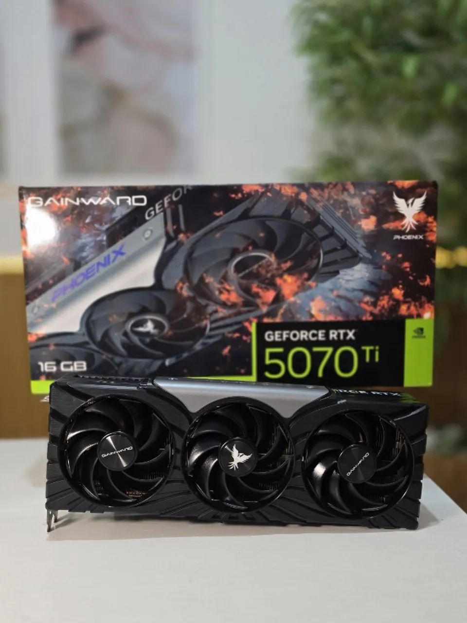 RTX 5070Ti 16Gb Gainward Phoenix Com Caixa e Cabos | Parcelo 