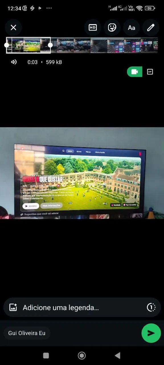 Tv 55polegas Philco rocku 