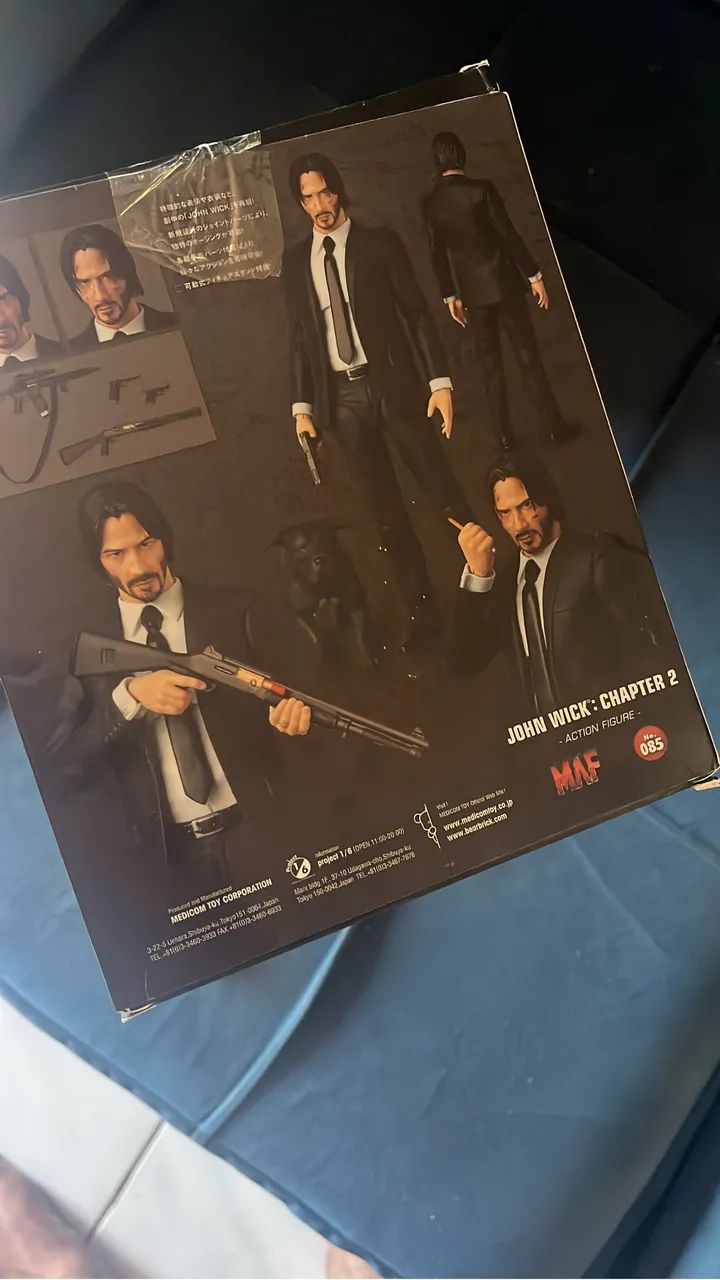 Action Figure John Wick Chapter 2 completa (Aceito trocas em outras figures)  - Foto 2