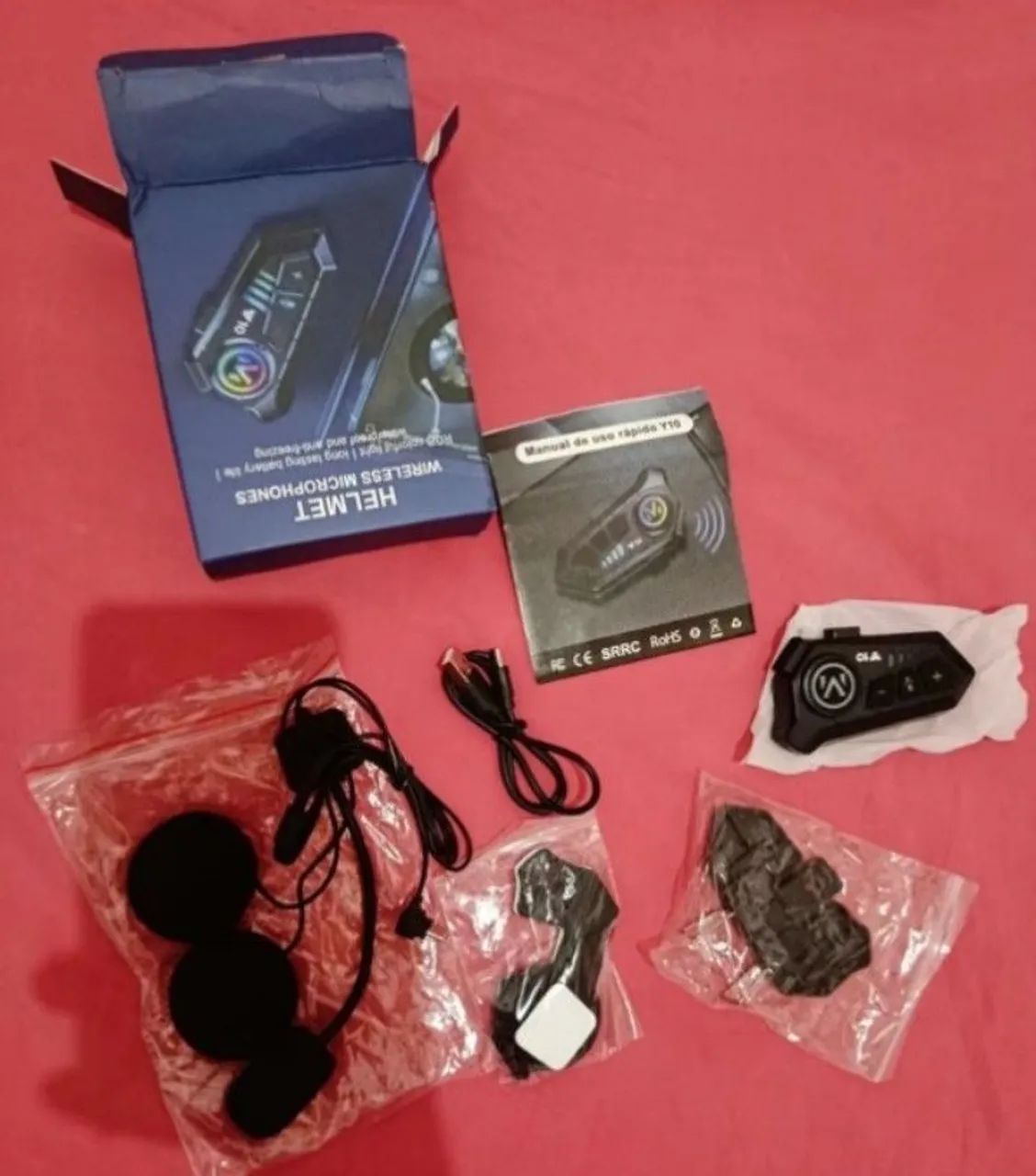 Fone bluetooth para capacete  - Foto 3