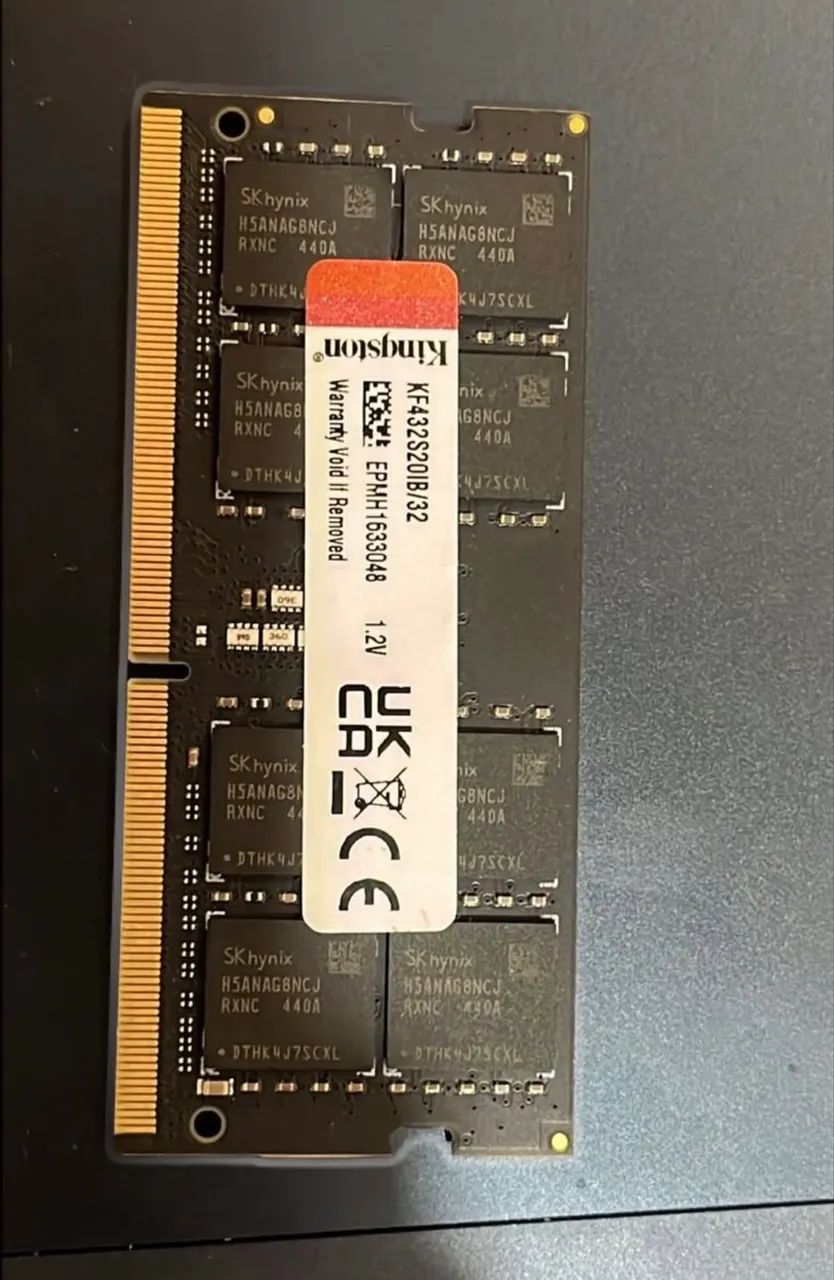 Memória notebook DDR4 32GB