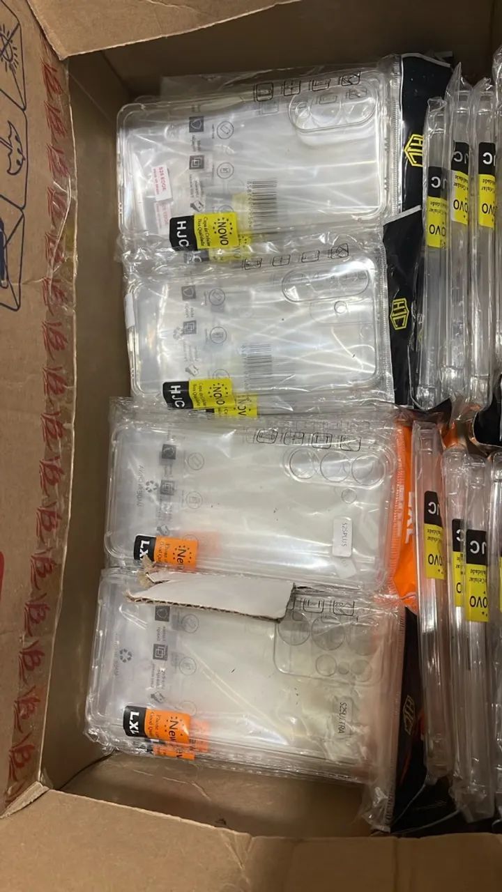 Lote com Mais de 10 Mil Capinhas para Diversos Celulares Transparentes! - Foto 4