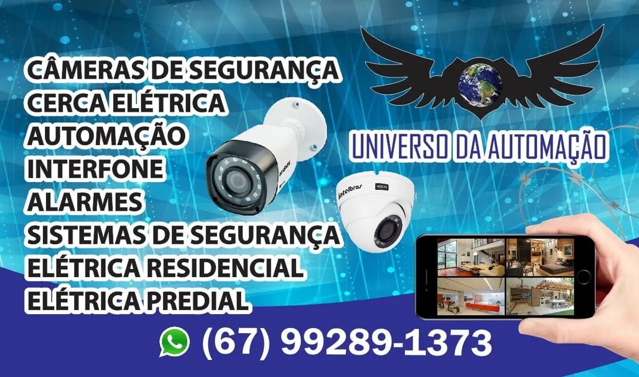 Câmeras/cerca elétrica/elétrica 