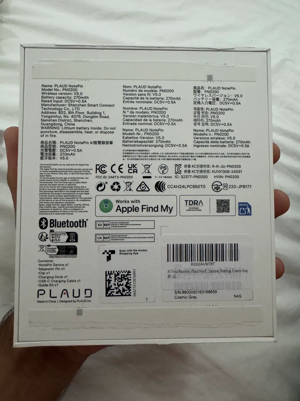 Plaud notePin na caixa  - Foto 3
