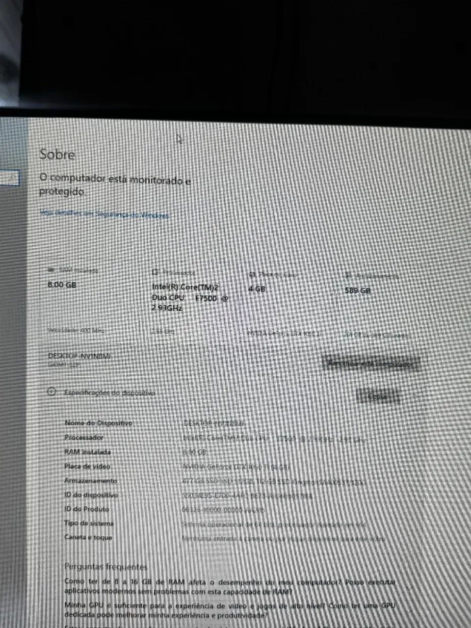 Troco em memoria ram ddr4 ou vendo, kit placa mãe Intel - Foto 4