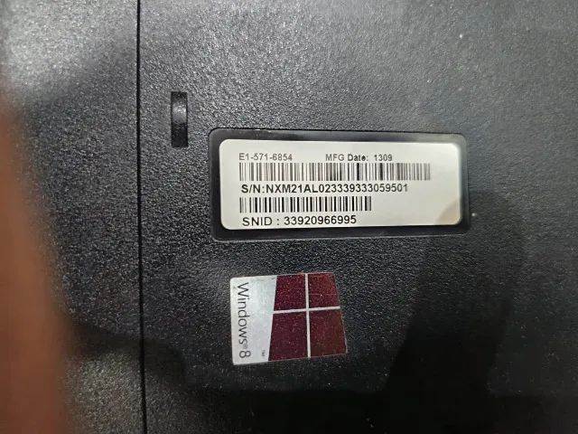Notebook Acer E1-571 Processador I5 - Memoria 6GB - SSD 120GB - Foto 4