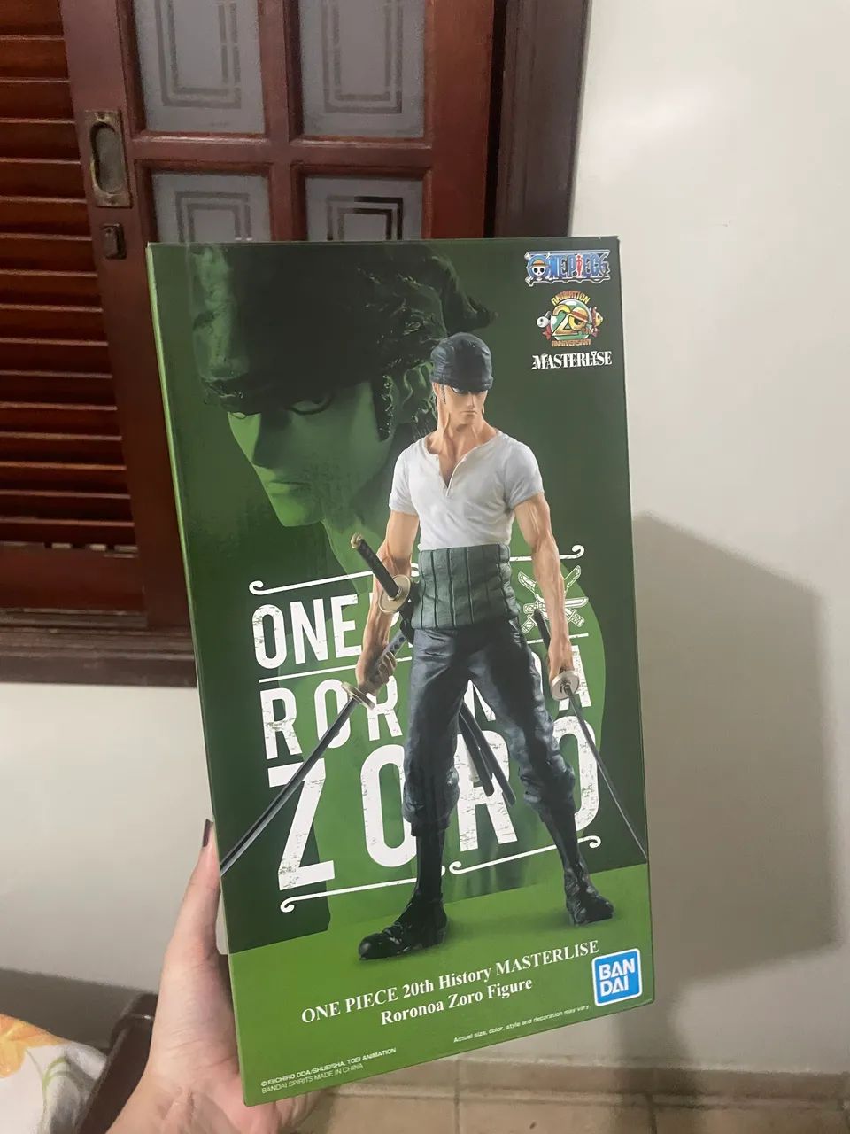 Action Figure One Piece Roronoa Zoro 20th History Masterlise Banpresto - Foto 4
