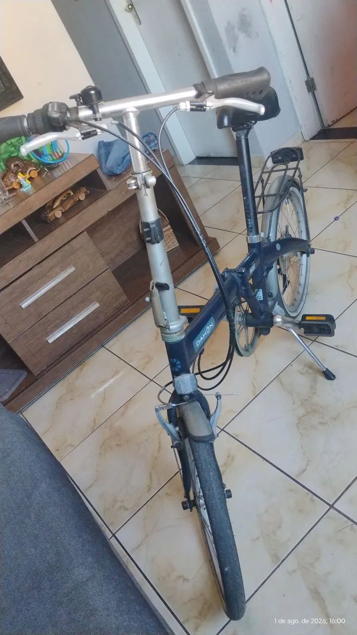 Bicicleta dobrável  - Foto 4