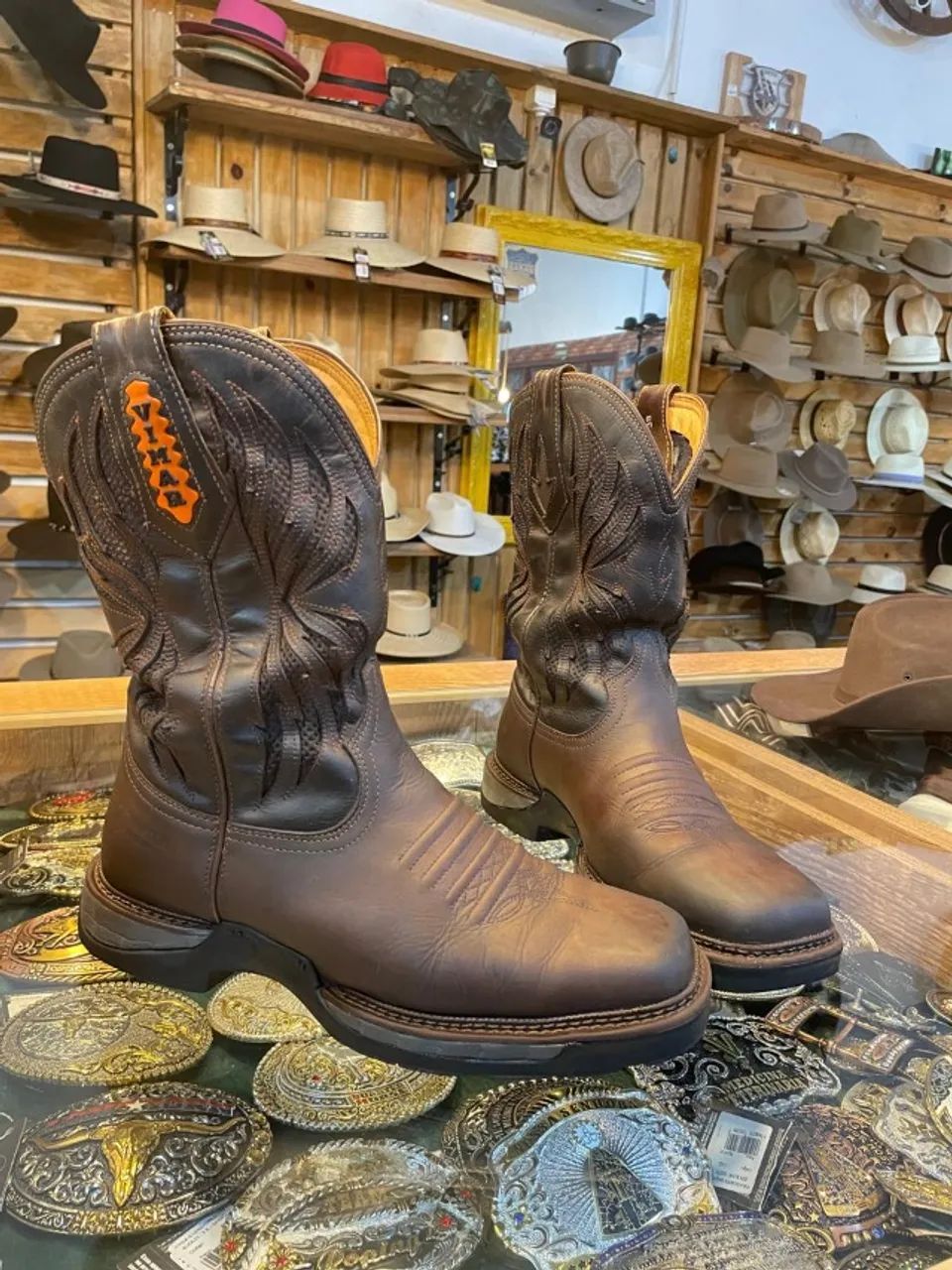 bota texana jump vimar - Foto 4