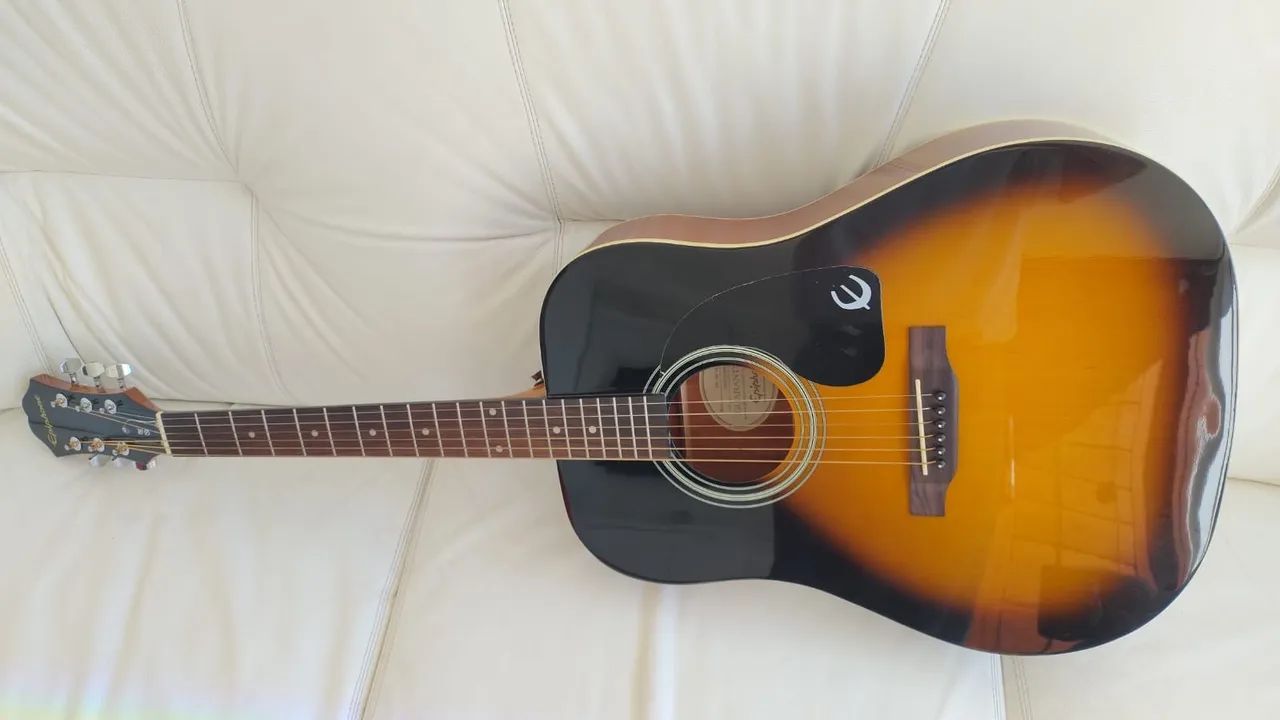 Violão Epiphone 6 cordas + Hardshell case - Foto 3