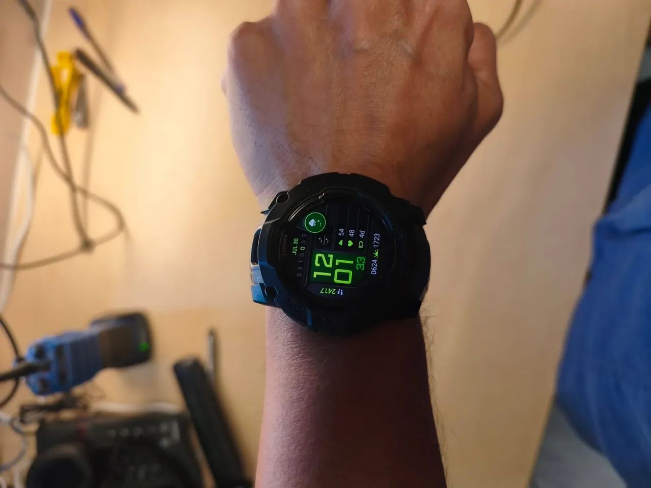 Garmin Instinct 3 AMOLED 50mm - Impecável! - Foto 2