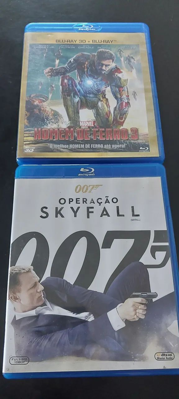 Coleção Blu-ray Especial - Homem de Ferro & 007