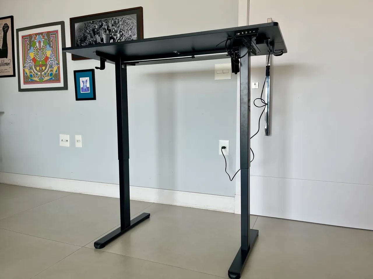Mesa Escritório / Gamer Elétrica com Regulagem de Altura Ajustável - Foto 2