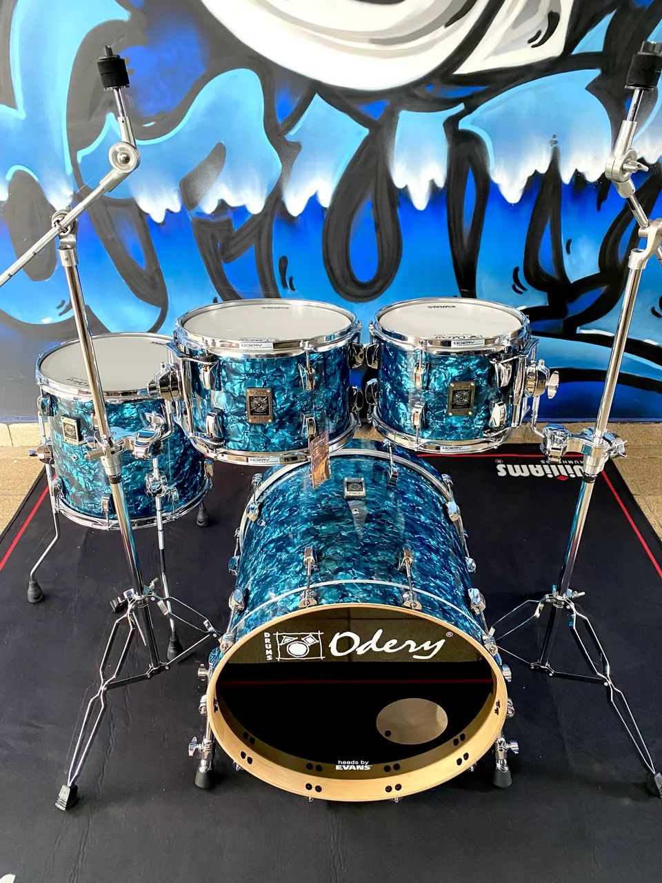 Bateria Odery New Eyedentity Blue Cave Maple Birch Nova Shell Pack
