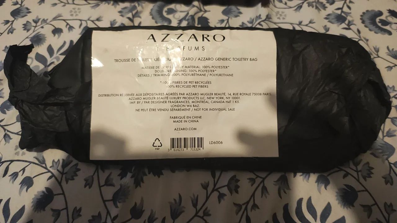 Nécessaire AZZARO  Nova 100% original
