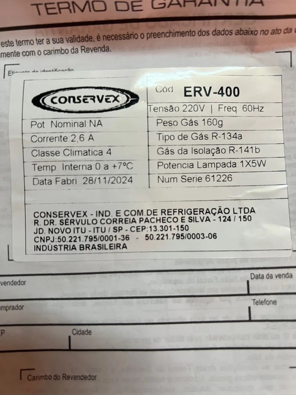 Expositor Conservex 400L - Foto 3