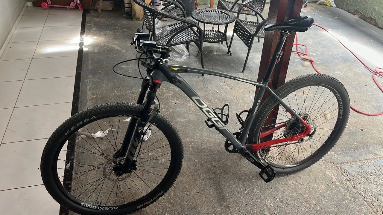 Bicicleta Oggi 7.4  -  Impecável com nota fiscal - Foto 4