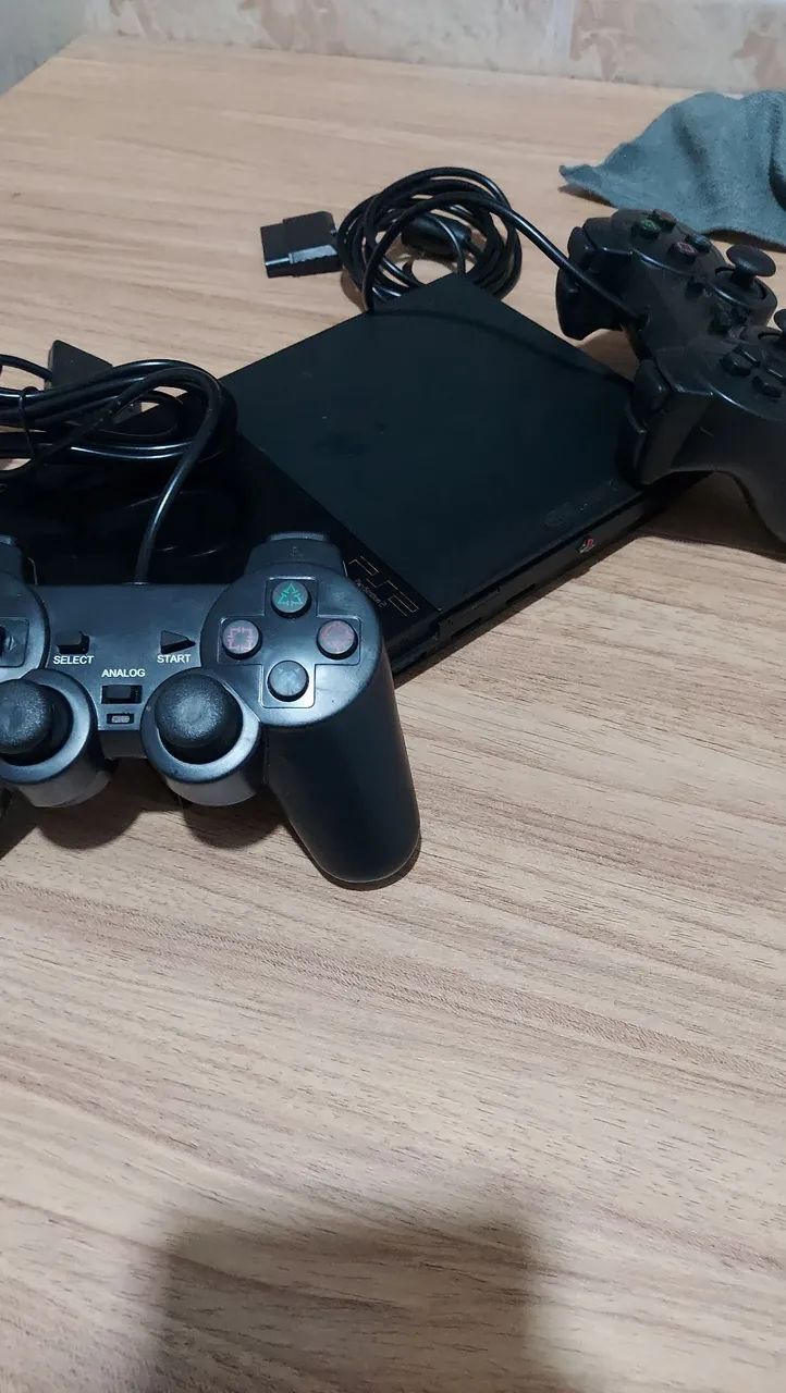 PLAYSTATION 2 SLIM FUNCIONANDO PERFEITO!