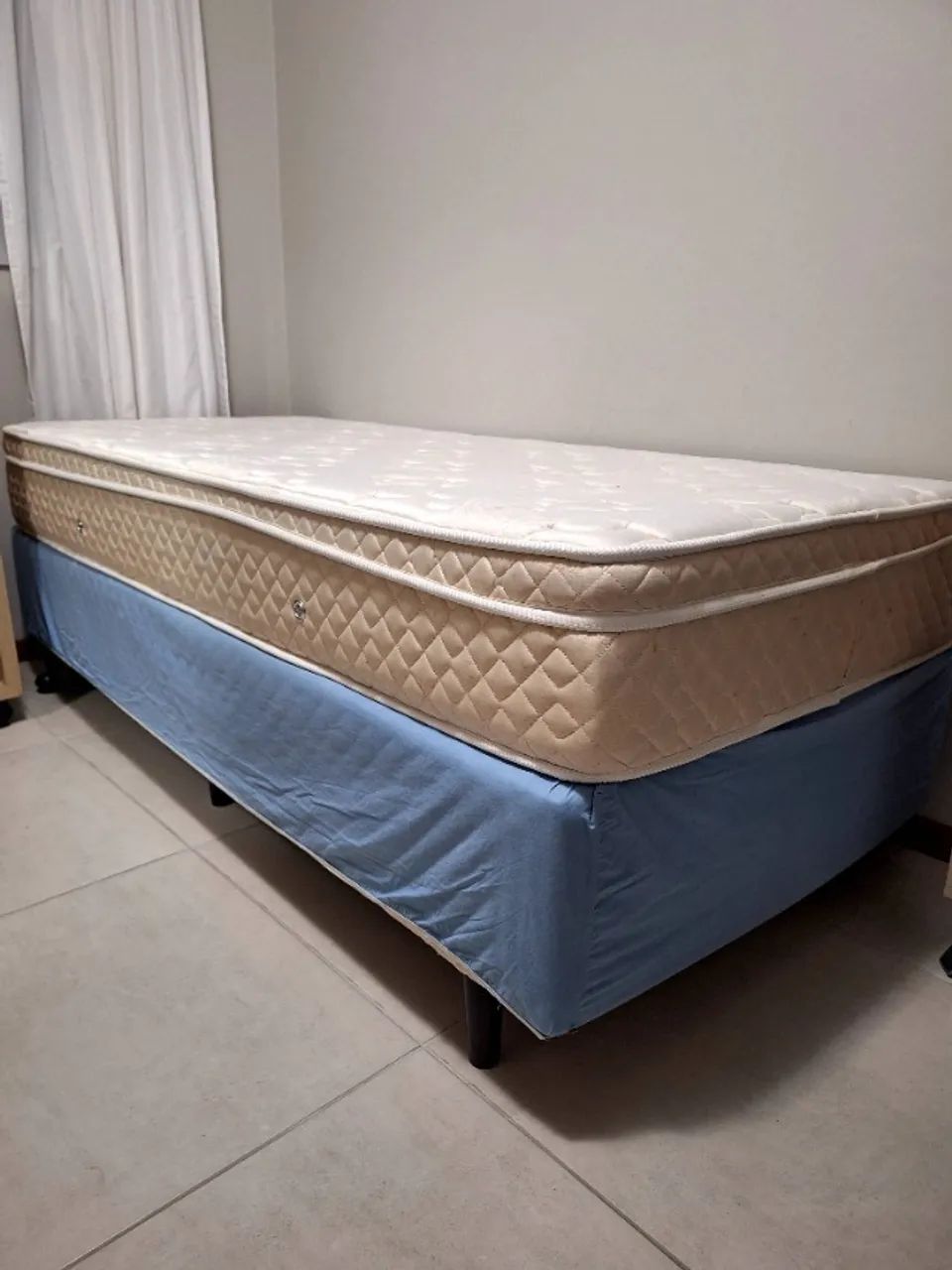 Cama box Solteiro