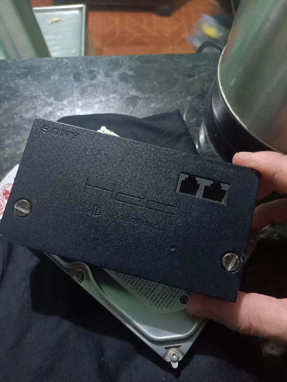 Moldem PS2 original+HD 160gb