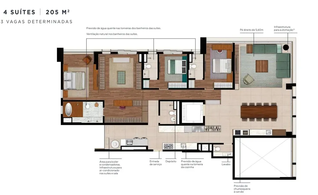 PLANTA 206m²