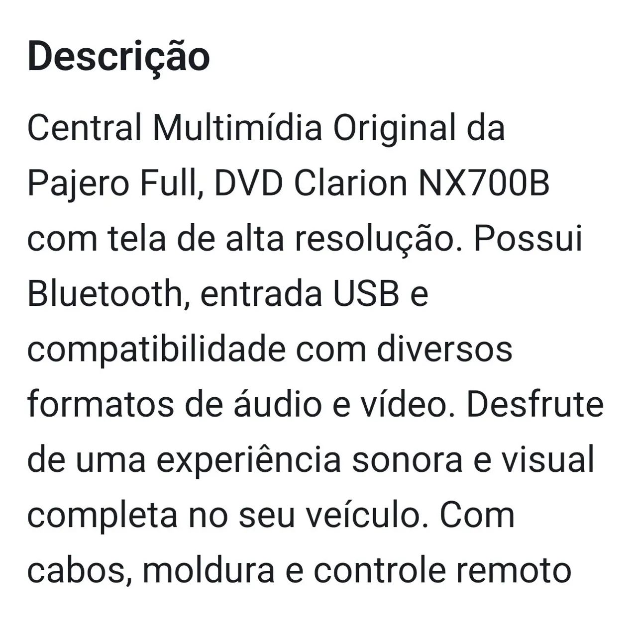 Ccentral multimídia clarion na 7008 - Foto 3