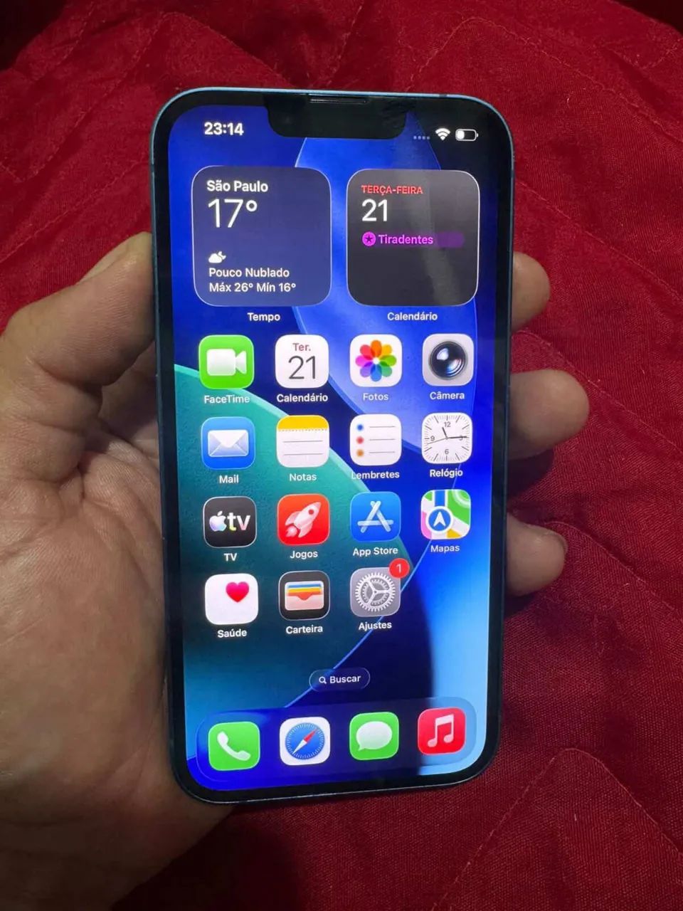 iphone 13,azul