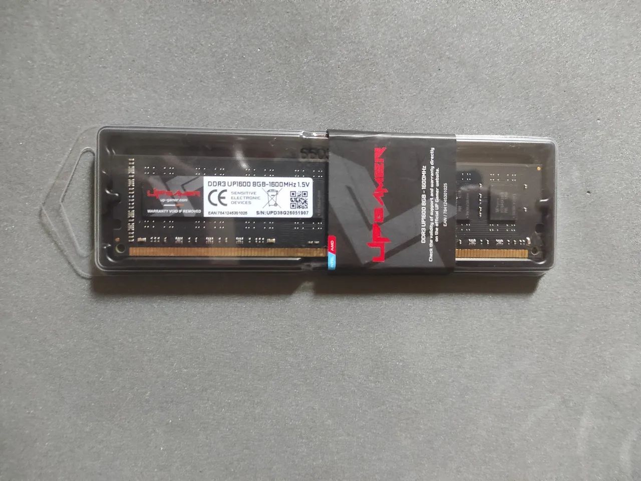 Memória ram 8gb DDR3 upgamer 