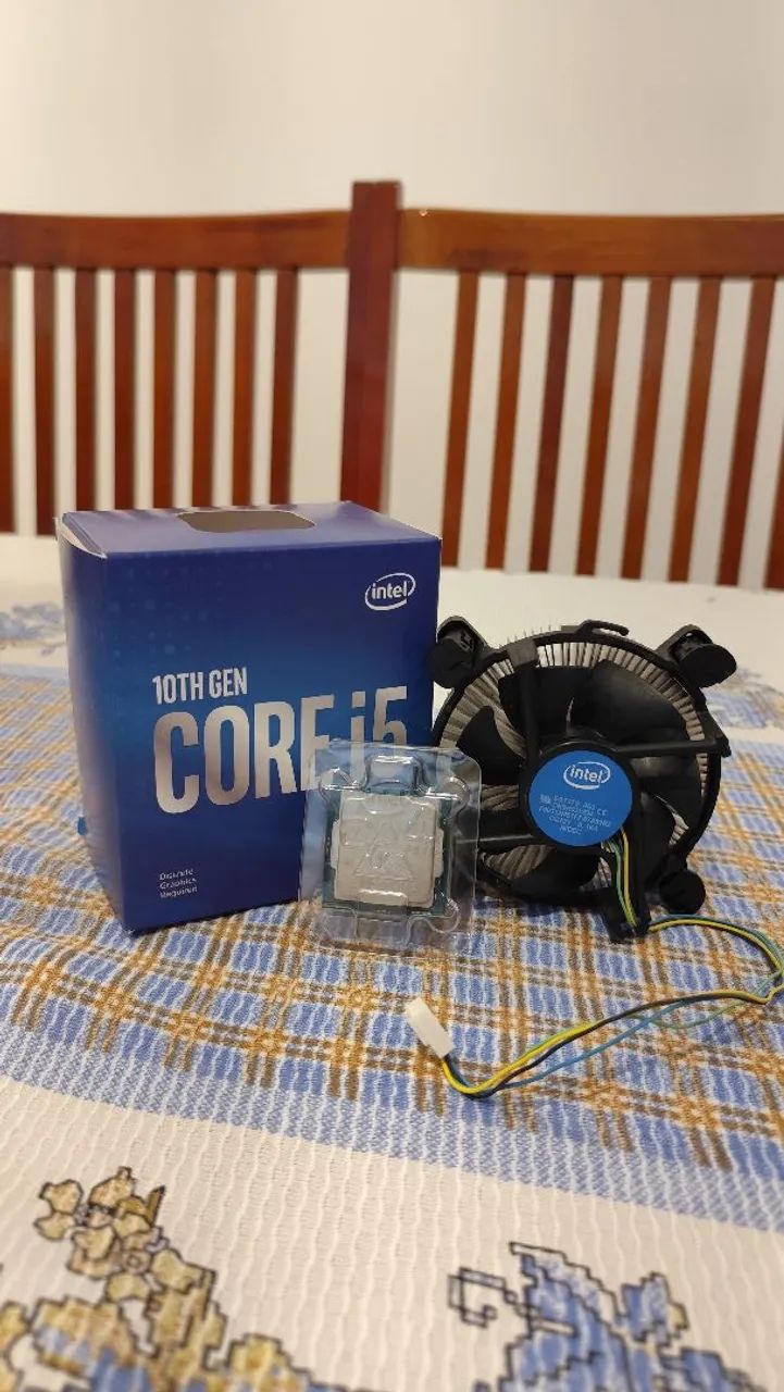 Intel Core i5-10400F + Cooler Box Original - Funcionando 100% - Foto 3