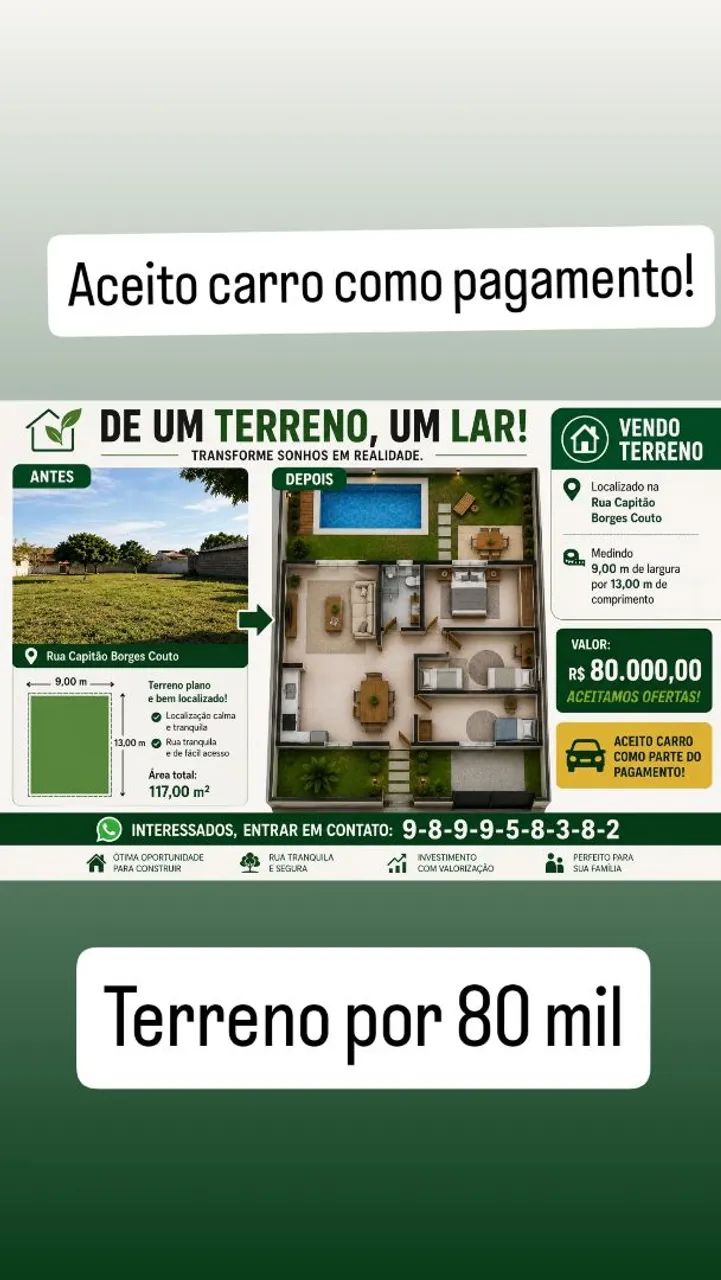Terreno a venda