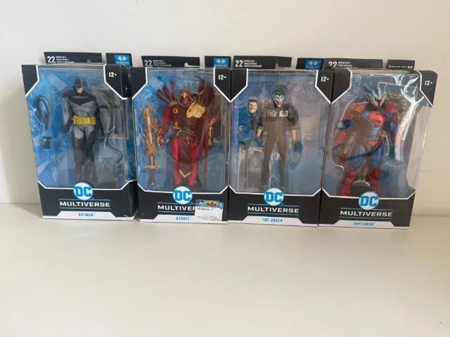 Set DC Multiverse 4 Peças