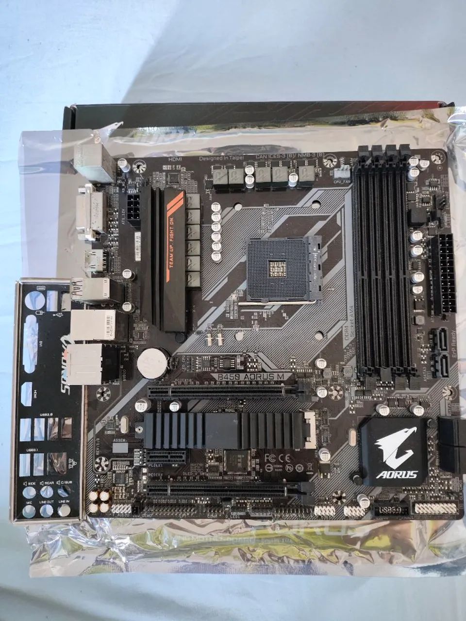 Placa Mãe B450 Aorus M - Foto 2