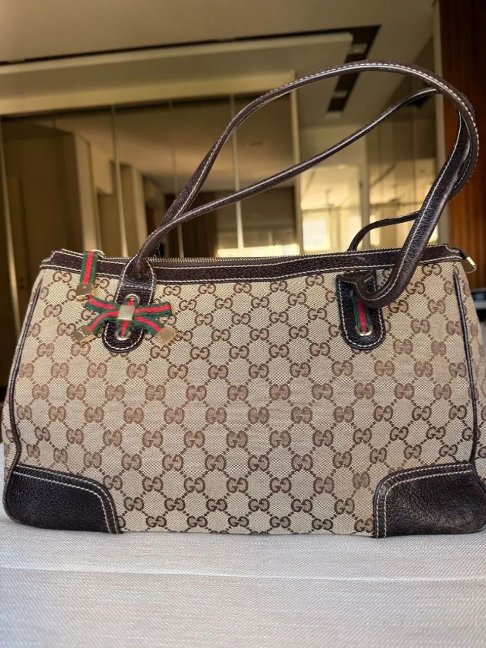 Bolsa Gucci - original, usada - Foto 3