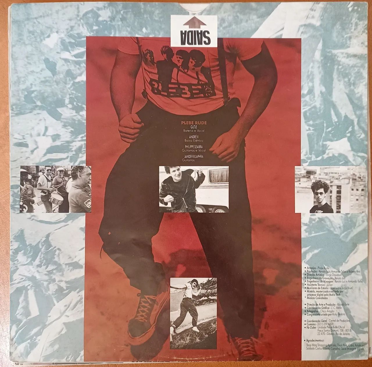 Vinil LP Plebe Rude  - Foto 4