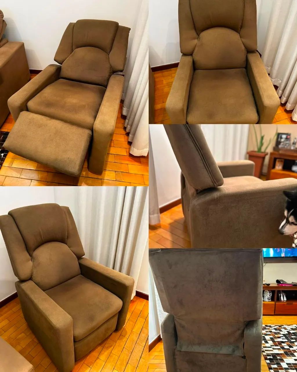 Sofá + poltrona[desapego]Leve os dois com R$ 250,00 de desconto! - Foto 2
