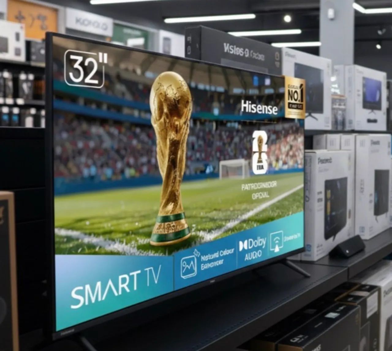 Televisão Smart Hisense 32 polegadas  - Foto 3