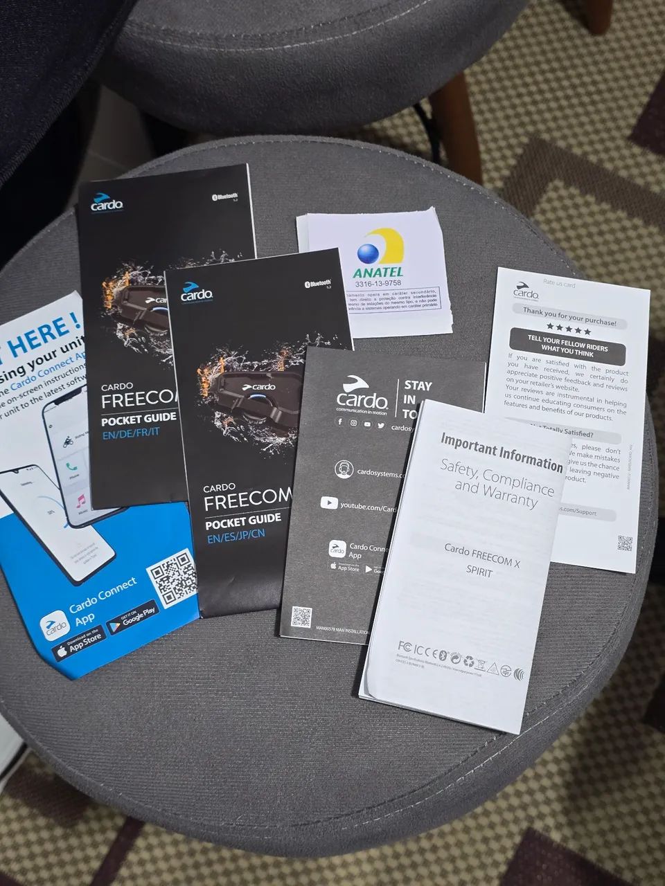 Par Comunicadores De Capacete Cardo Freecom 2x Jbl - Foto 5