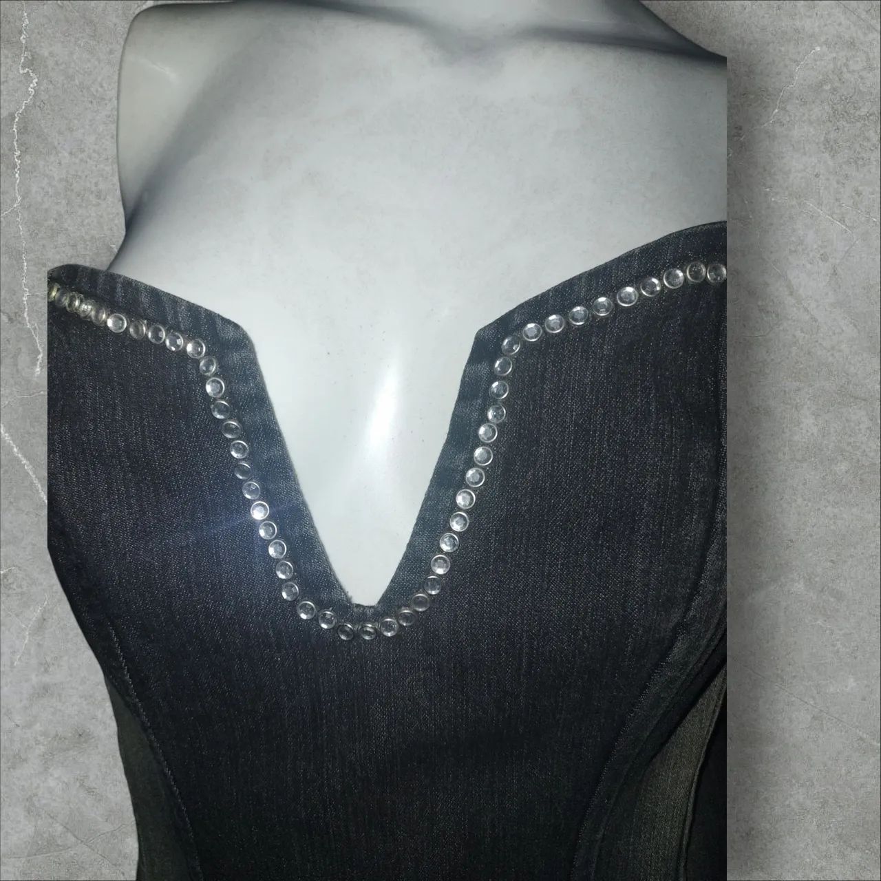 Blusa corset jeans - Foto 5