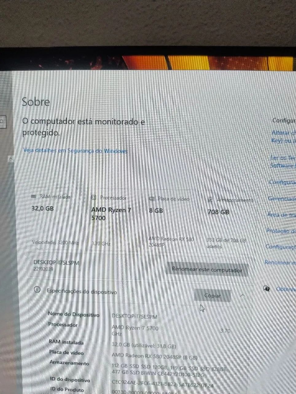PC GAMER VENDO OU TROCO POR MOTO - Foto 3