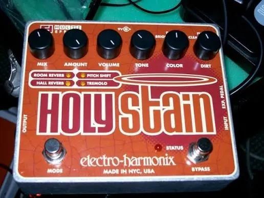 Pedal Electro Harmonix Holy Stain - Instrumentos musicais - Lagoa