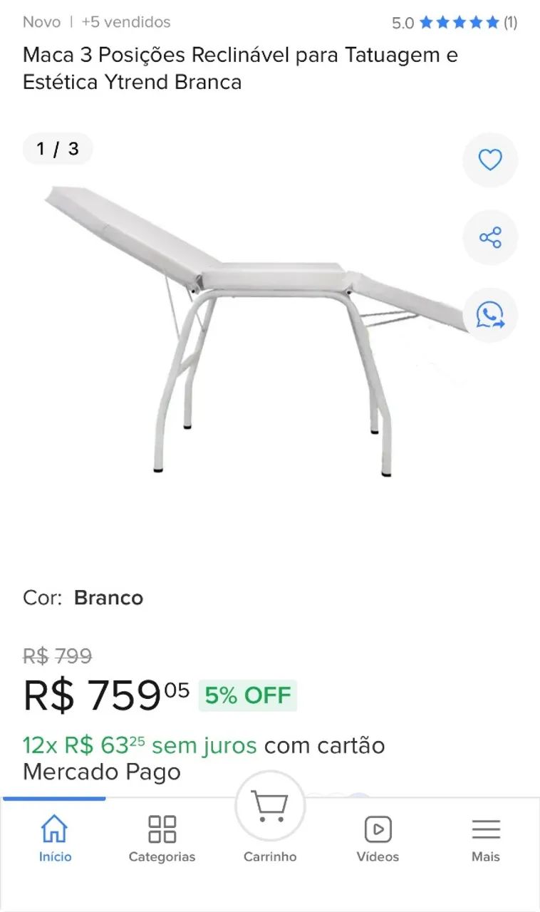 Itens de salão  - Foto 4