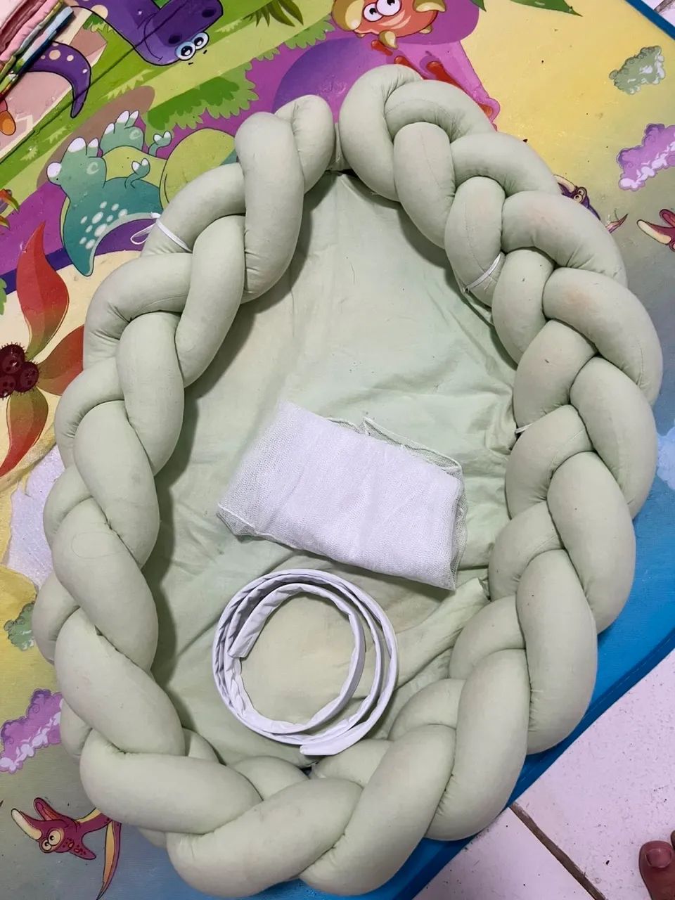 Kit Ninho de bebê e almofada Amamentação  - Foto 2