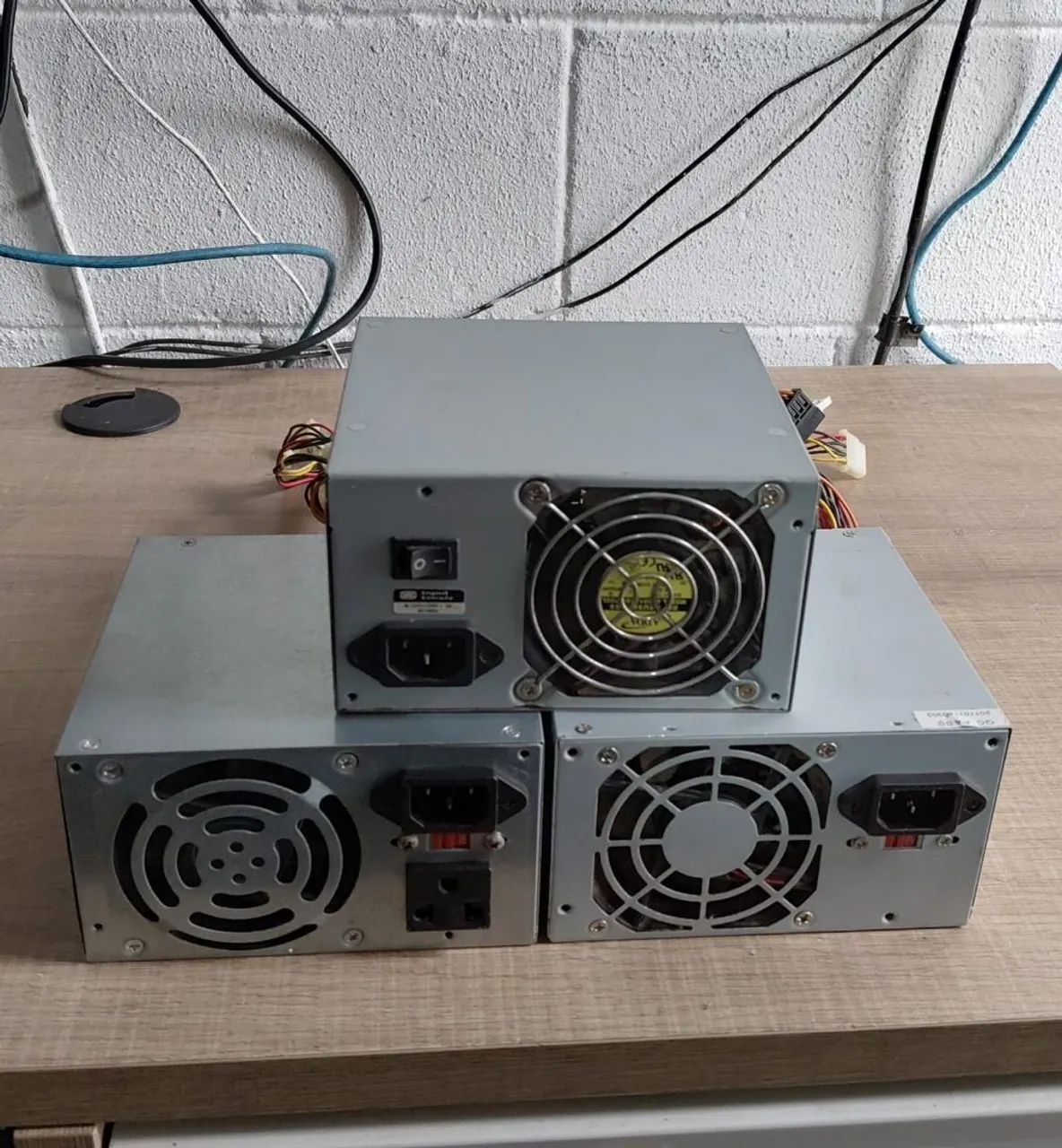 Fonte ATX Testada e Funcionando!