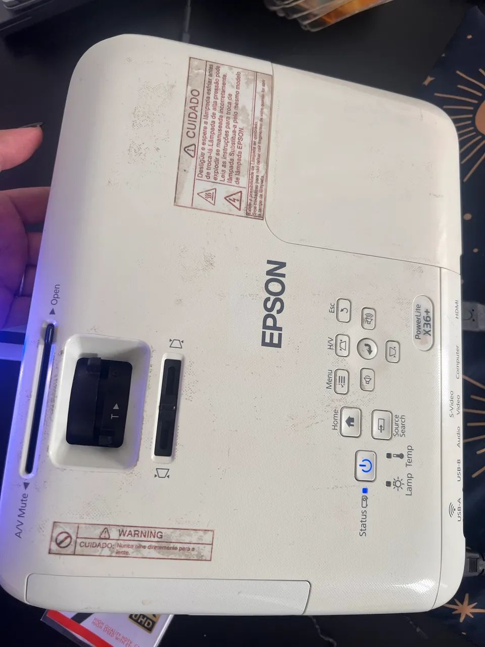 Projetor Epson power lite x36+ - Foto 4