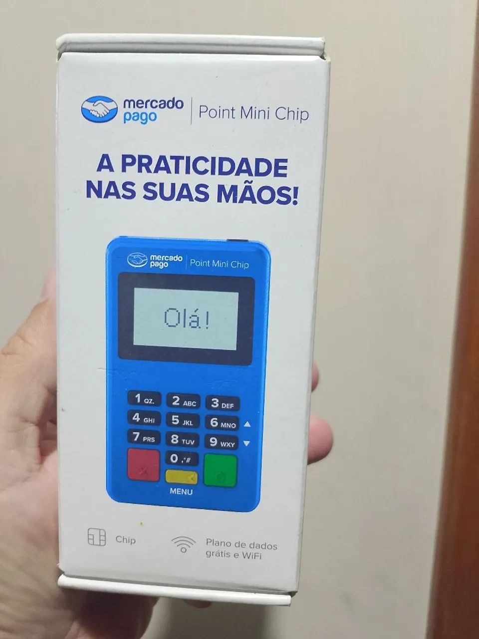 Máquina de cartão mini chip 