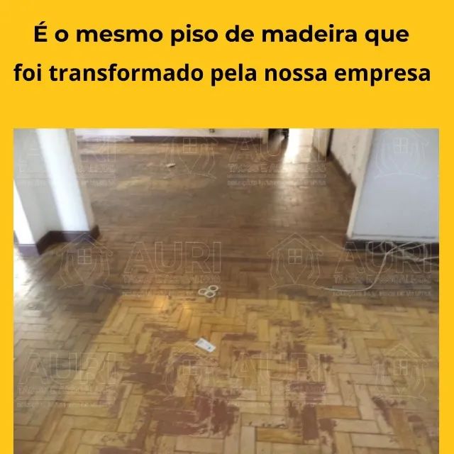 Restauração de piso de madeira  - Foto 5