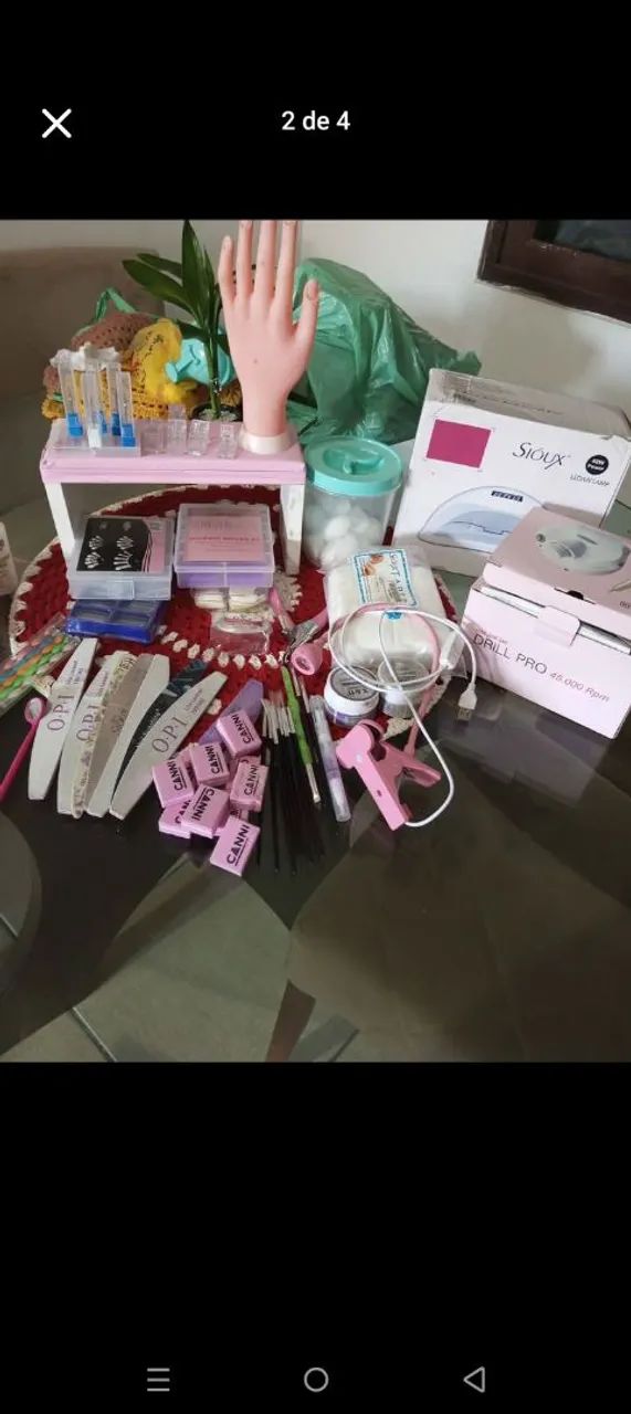 Kits de nails design+ lash design 